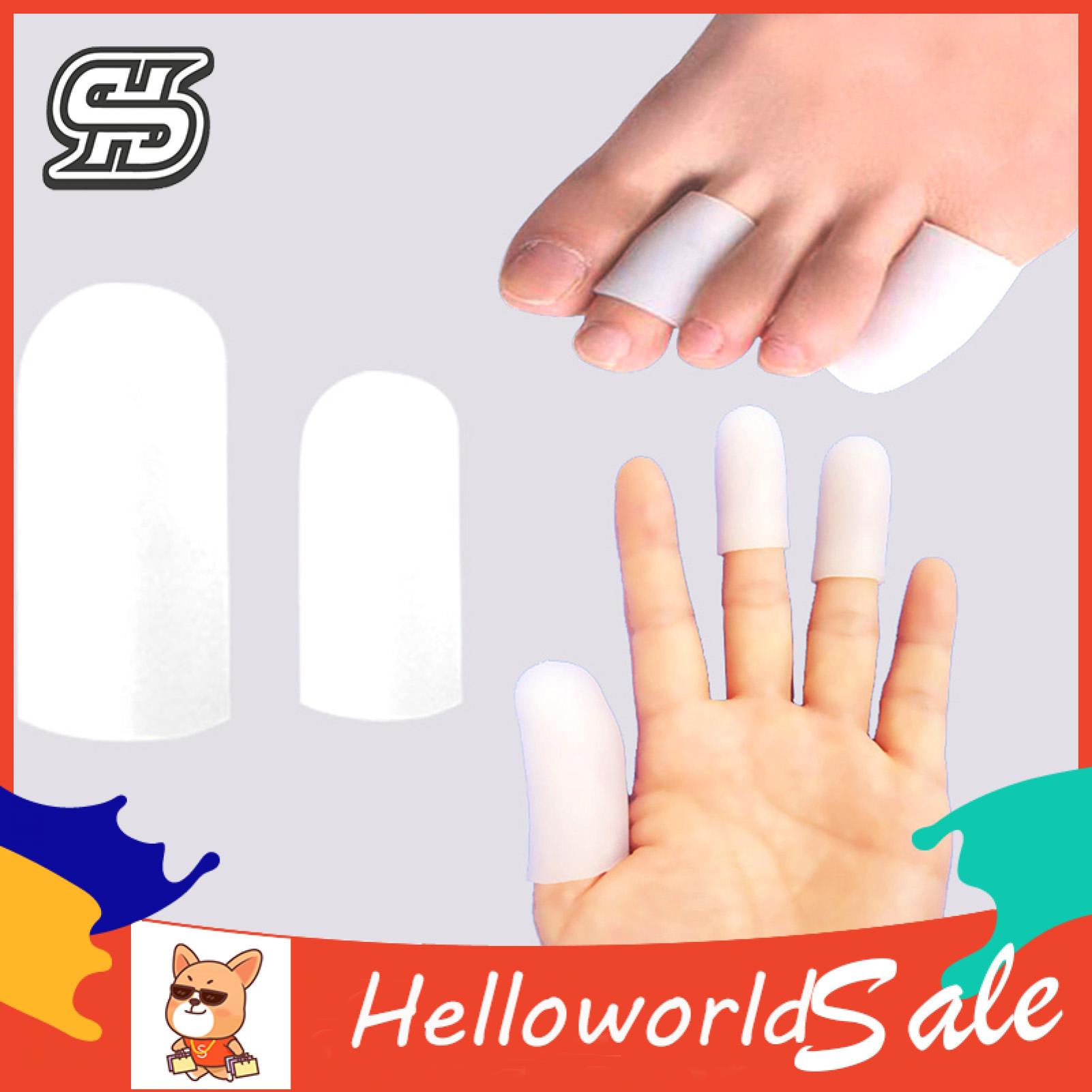 HelloWorld Toe Cap Comfortable Provide Relief from Missing/Ingrown Toenails Toe Cover. 
