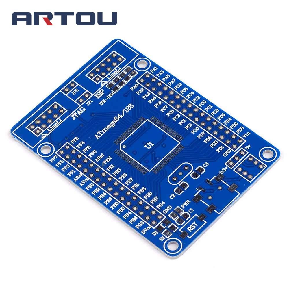 【happy one】ATmega64 ATmega128 Development Board Learning Board Kit. 