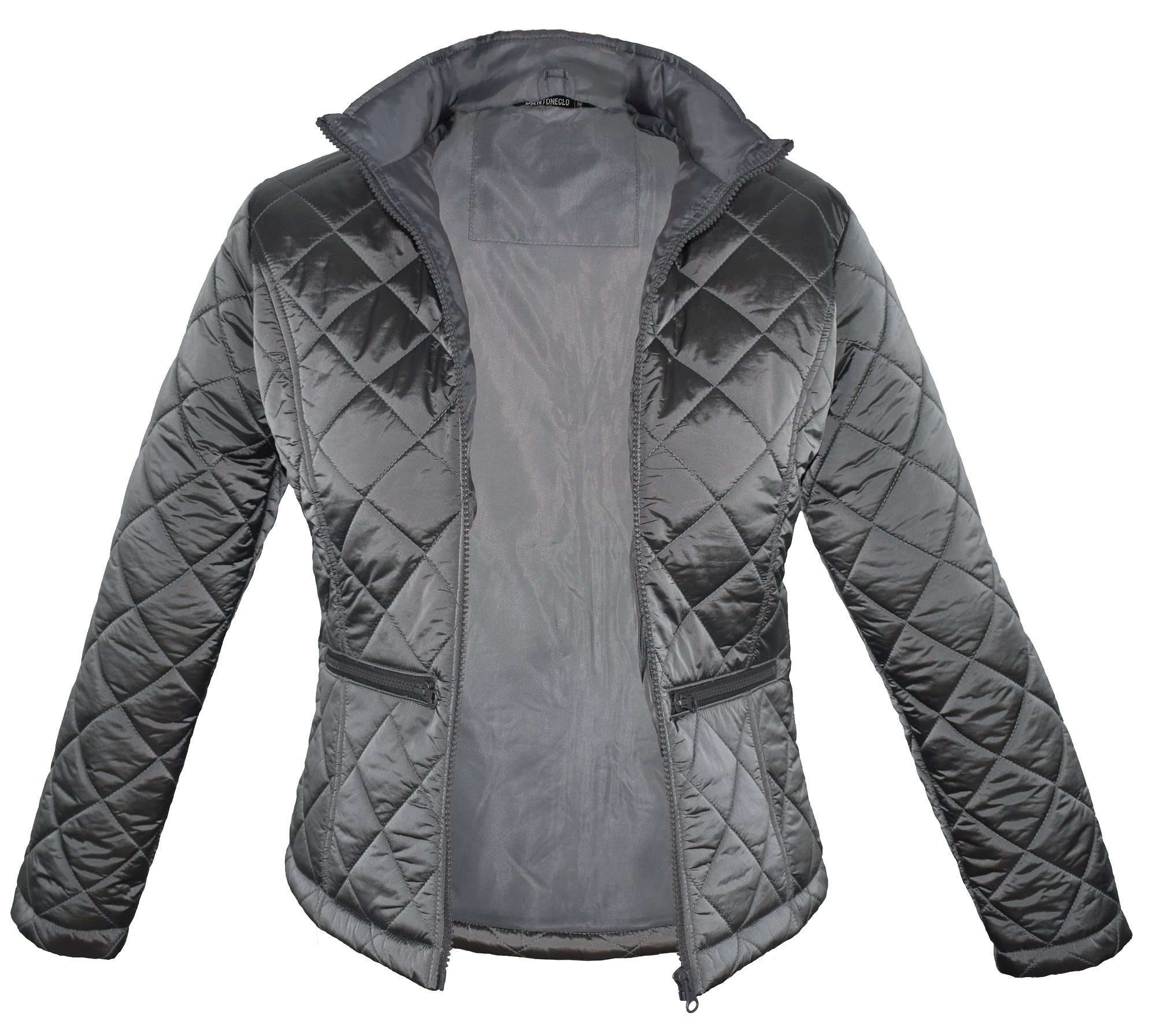Pantoneclo Premium Quality Women's Padding Jacket - Silver Color. 