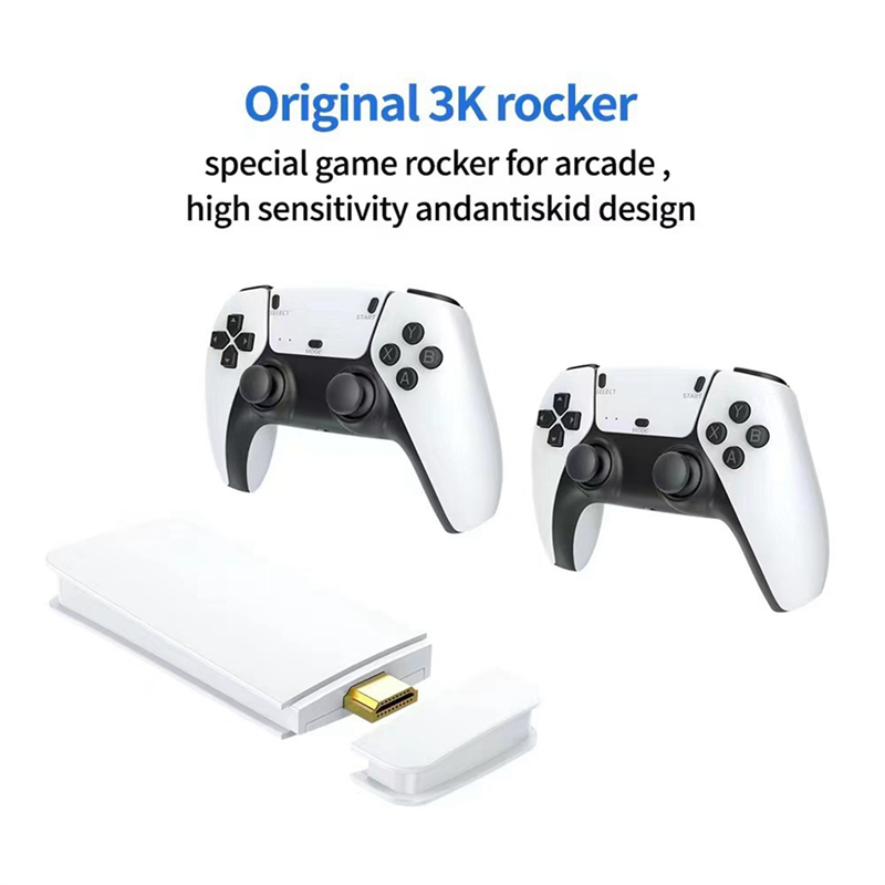 M15 Video Game Stick 4K 64G 20000+ Handheld Video Game Console Wireless Gamepads Controller 20+ Simulators,. 
