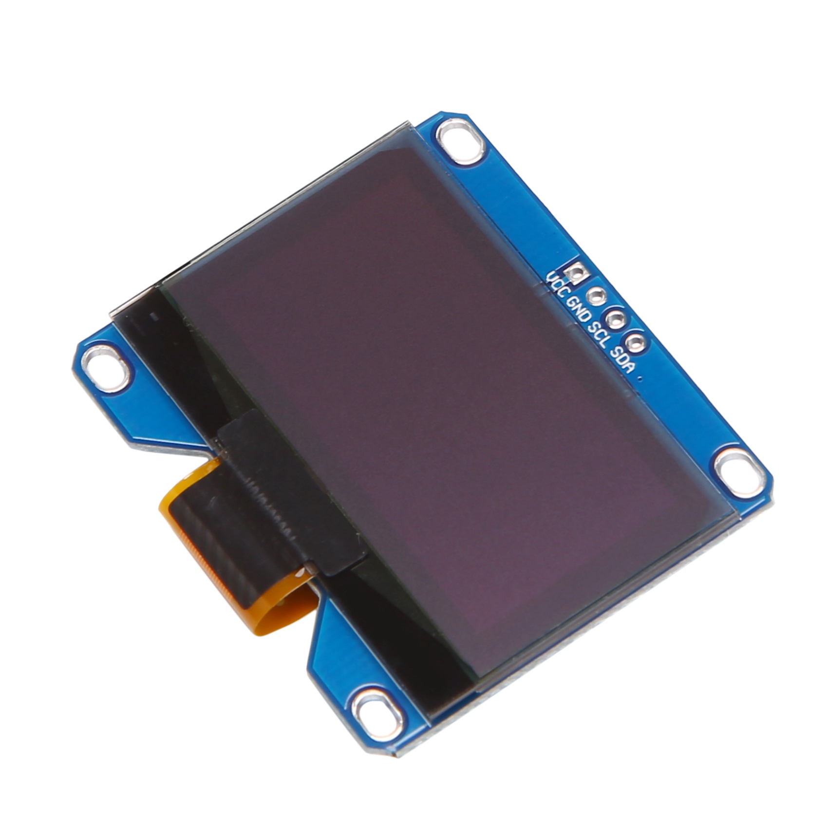 1.54 Inch 4PIN Blue Screen Module SSD1309 Drive OLED Display Module Compatible for I2C Interface 128X64. 