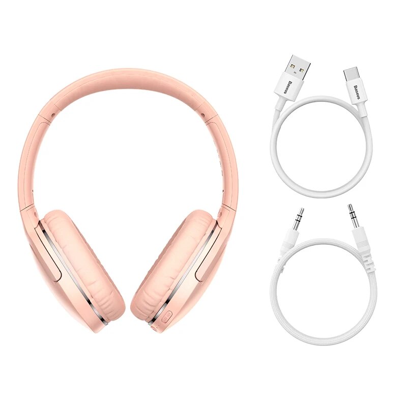 Baseus D02 Pro Wireless Headphones Bluetooth Earphone 5.3 Foldable Headset Sport Over the Ear Headphone Gaming Bluetooth Earbuds. 