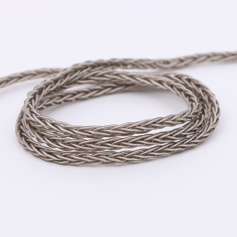 Xinhs 8 Core 2.5/3.5/4.4mm Silver Plated Earphone Upgrade Cable With Mmcx/2pin/qdc/tfz. 