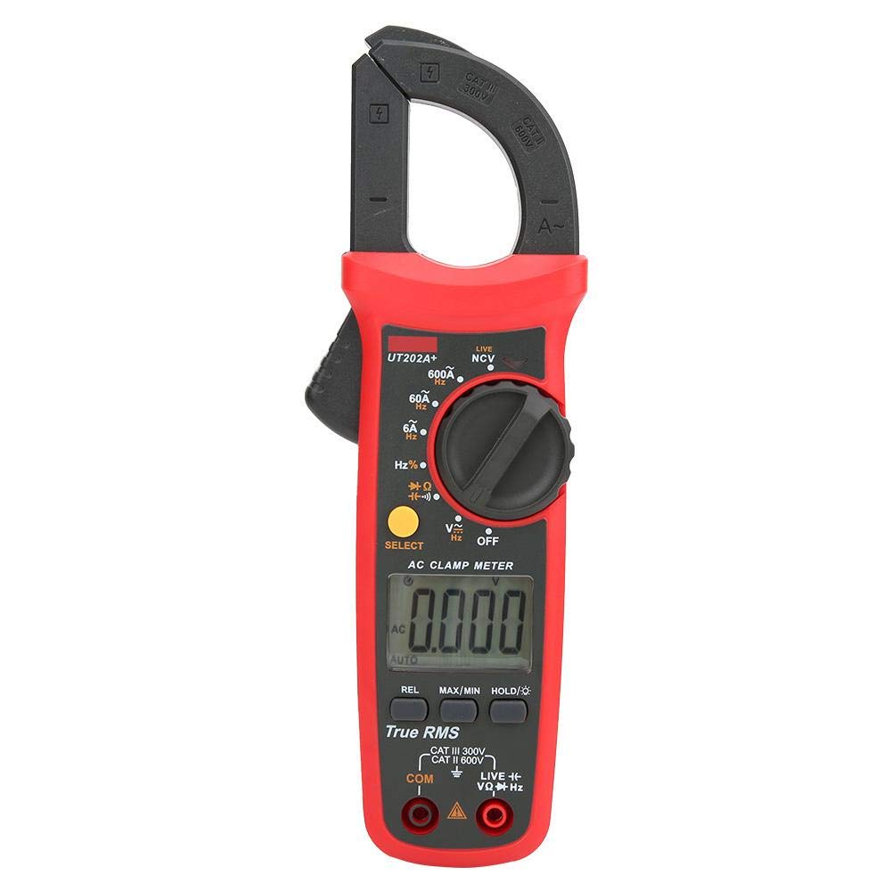 UNI-T UT202A+ True RMS Clamp Meter 600A Auto Range Multi Testers for Voltage Current Resistance Capacitance Testing UT202A+  Kings Trading. 