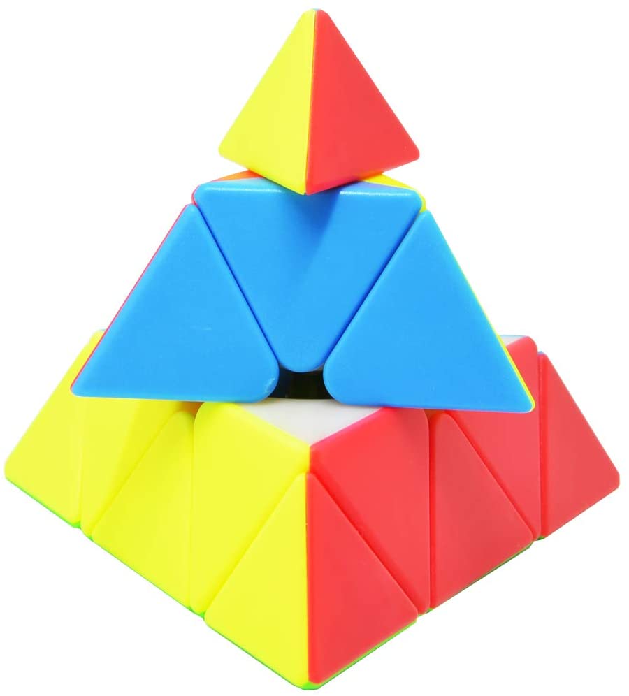 Rubik's Cube Pyraminx Stickerless. 