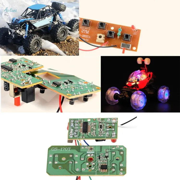 Remote control store car pcb circuit