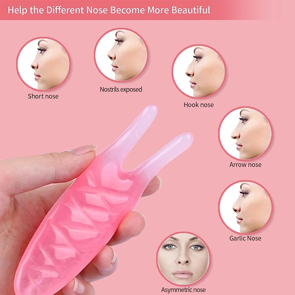 Gua Sha Facial Tools, Guasha Tool for Face, Massage Tool for Nose, Face and Body, Relieve Rhinitis, Tensions Reduce Puffiness. 