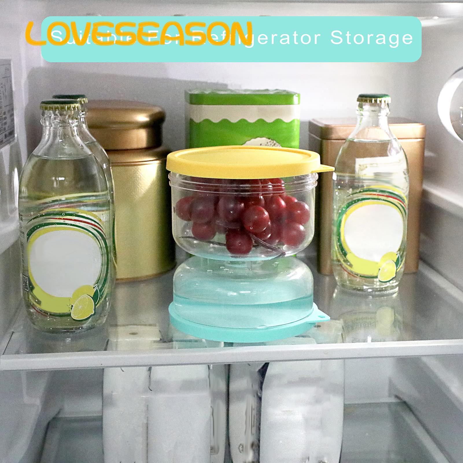 Loveseason Pickle Juice Separator Jar Transparent Clear Pickle Container Dry Wet Separation Jar. 