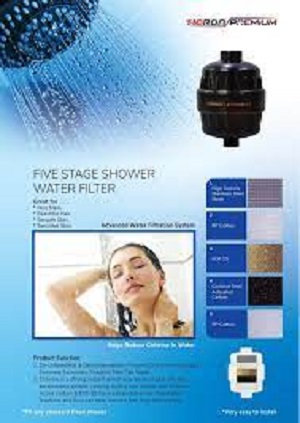 Heron Premium Shower Filter 60000 Capacity, Healthy and Beautiful Hair and Smooth Skin