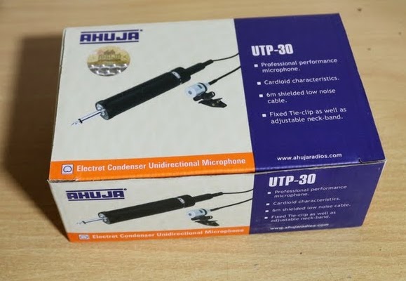 AHUJA UTP 30 Microphone With Wired Clip Micrpohone 3.5mm & 5.5mm Audio Jack For Mosque & Youtuber - Microphone - Microphone - Microphone. 