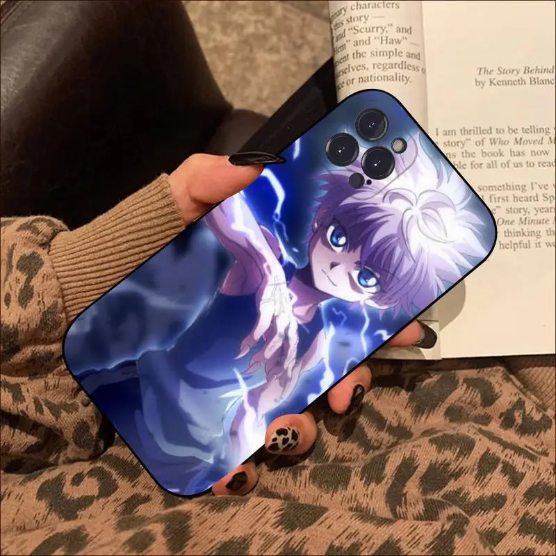 Hunter X Hunter Killua Phone Case For iPhone 8 7 6 6S Plus X SE 2020 XR XS 14 11 12 13 Mini Pro Max Mobile Case. 