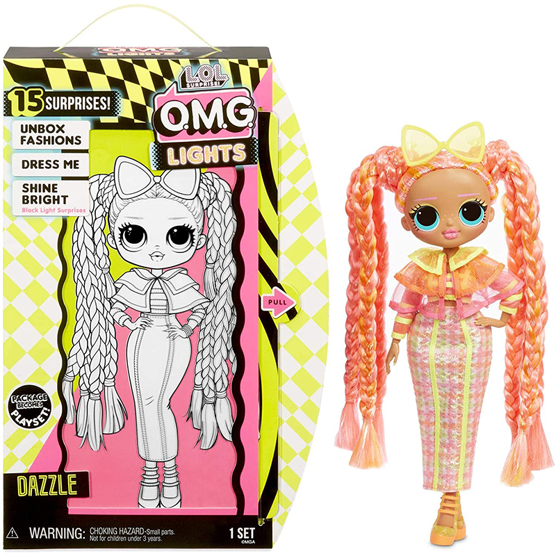 LOL Surprise Dolls Lights Dazzle Fashion Doll Action Figure Surprise Doll Kids Girls Christmas Birthday Gifts Superman. 