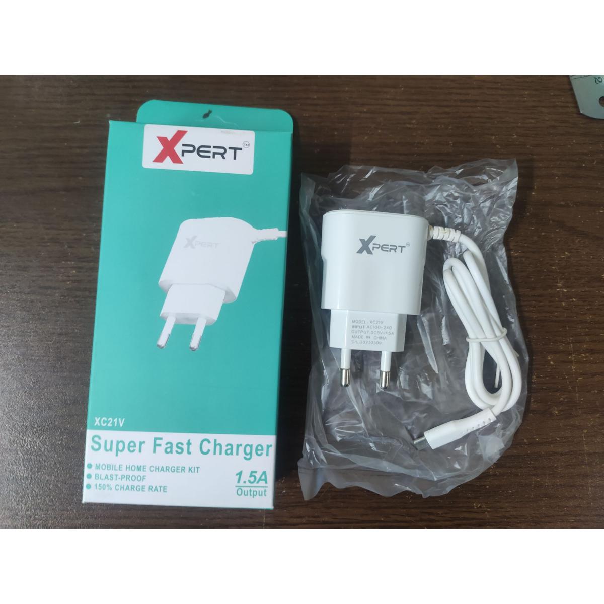 1.5A with attached cable and Extra USB port