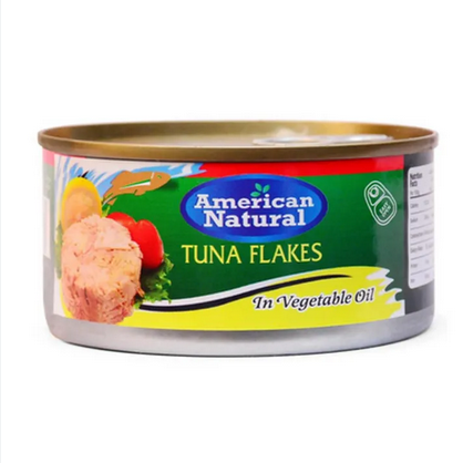 American Natural Tuna Flakes 185 gm