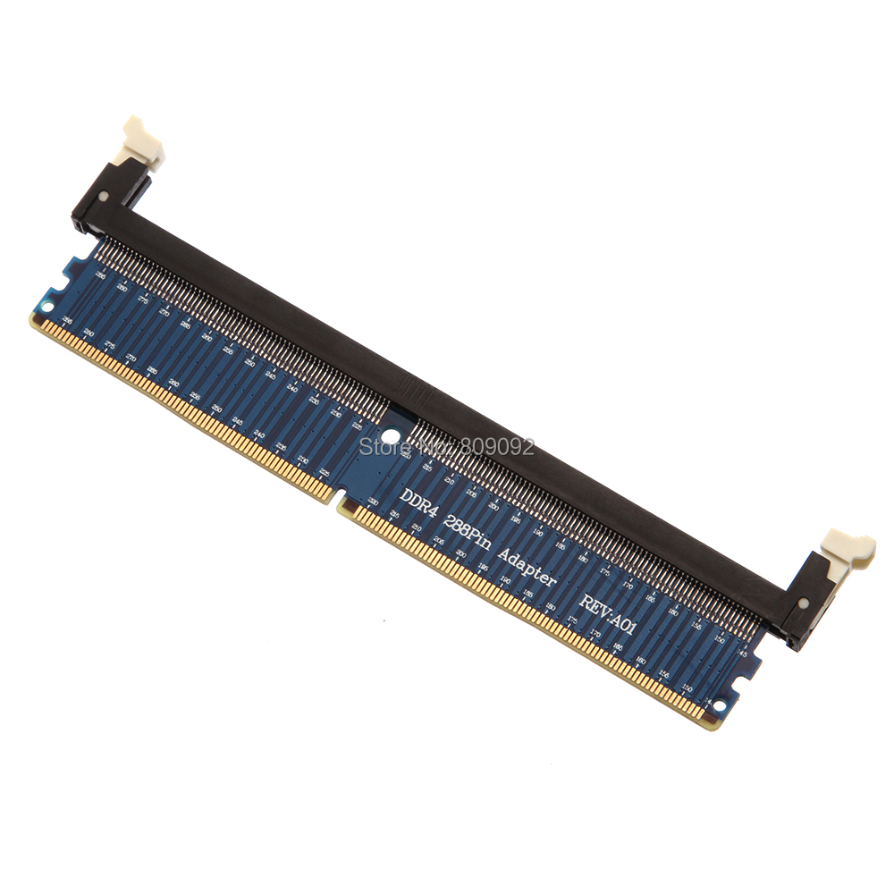 DDR4 DC 1.2V 288Pin Desktop PC Memory RAM Test Protection Card slot Adapter FOR PC computer. 