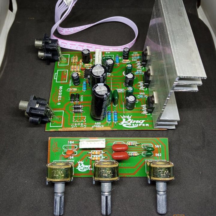 MLN BANGLADESHI TDA2030A Amplifier Circuit Board 18W 18W Speaker 2.1 Dual Channel TDA2030 Audio Amplifier Circuit Power 12-15V TDA2030A Audio Amplifier 3 Volume. 