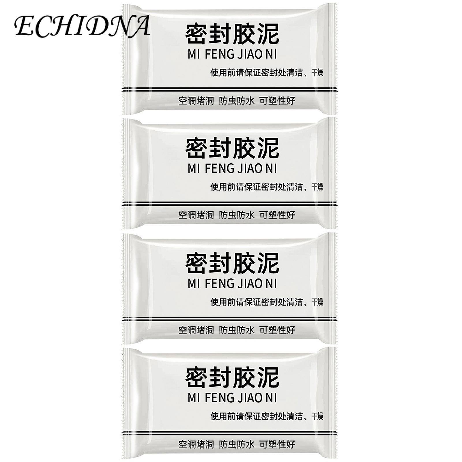 Rapid Air-drying Sealant Fast-drying Waterproof Sealant Clay for Wall Hole Repair 4 Pcs Set Leak-proof Mending Mud for Drain Connection Easy to Use Long-lasting Cooling Adsive Sealant
