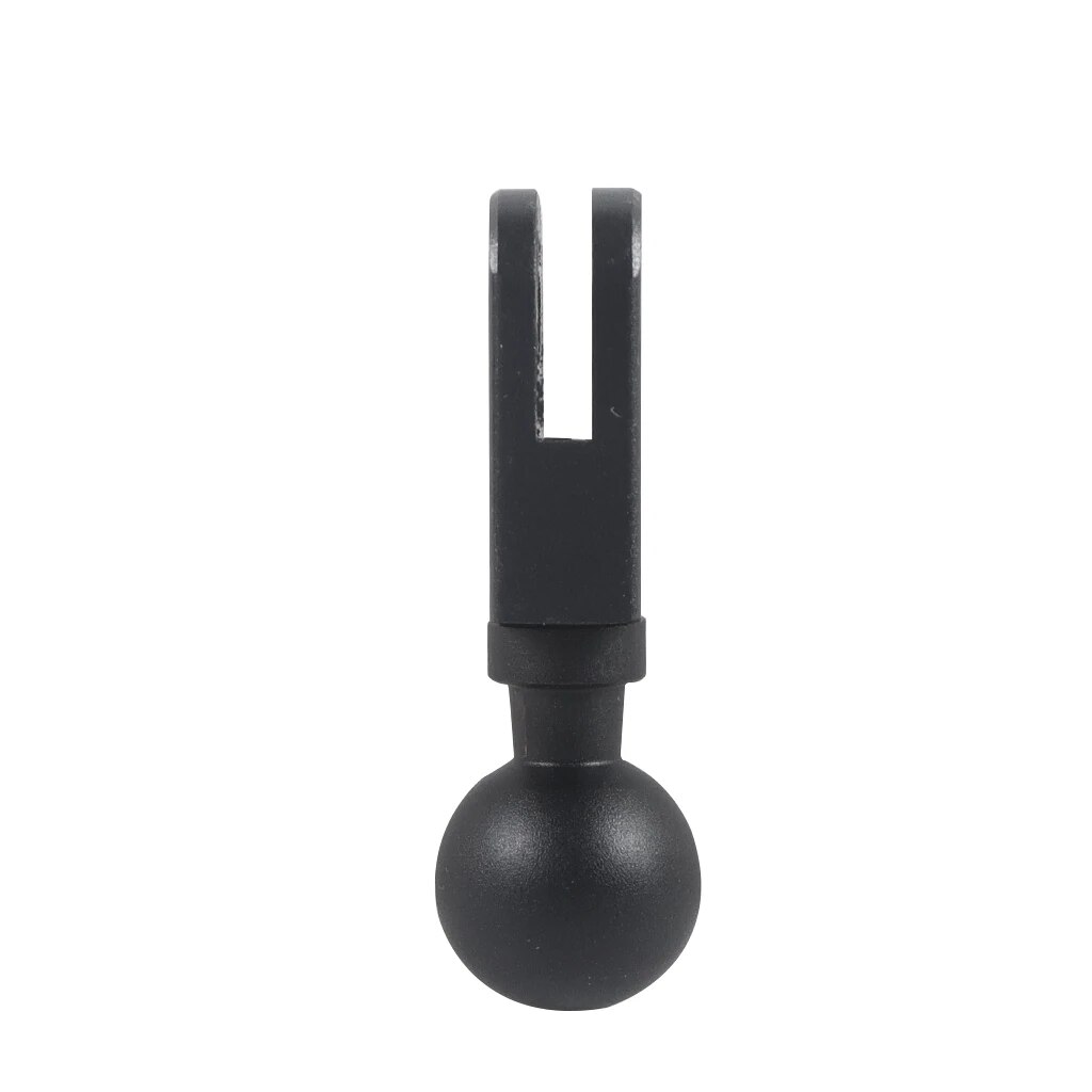 17mm Ball Head Adapter Double Socket Clip Mount for Gopro Hero 11 10 Action Camera 17mm Ballhead Converter to 1/4 M6 Screw Head. 