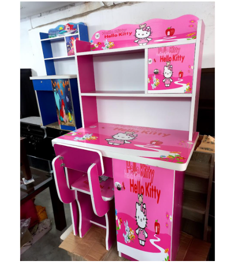 Hello Kitty Baby Reading Table with Chair for Kids