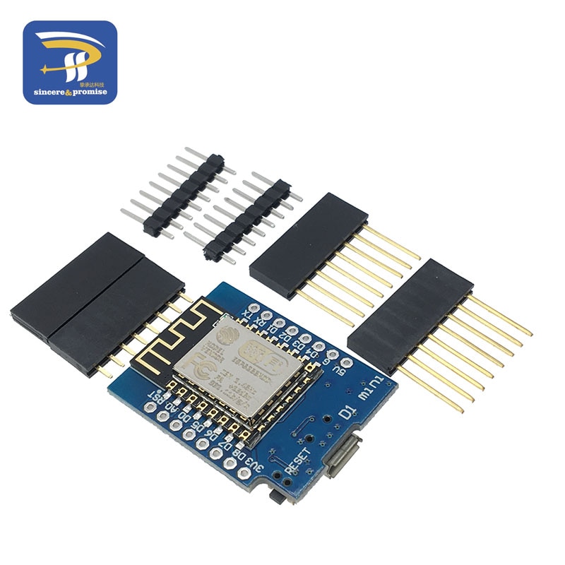 【YIYANGMAOYI111】ESP8266 D1 Mini Pro WiFi Development Board NodeMcu Lua WS2812 RGB DHT11 AM2302 Relay Matrix Shield for WeMos DIY. 