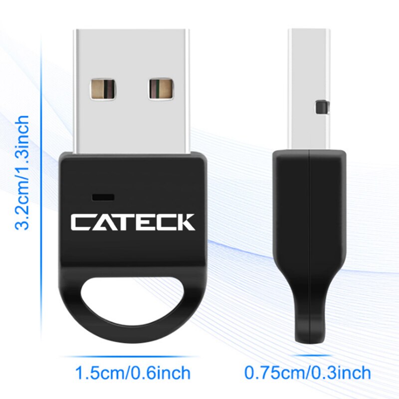 ROCKETEK CSR 4.0 A2DP Bluetooth Adapter USB Dongle for PC Computer Speaker Audio/Ps4 Controller/Receiver Transmitter. 