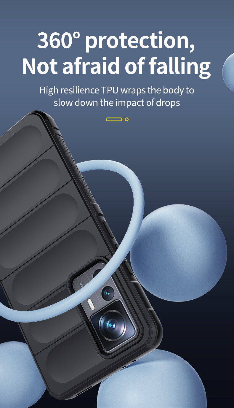 For Xiaomi 12T Pro Case Camera Protection Back Cover Shockproof Casing Shell Silicone Softcase. 