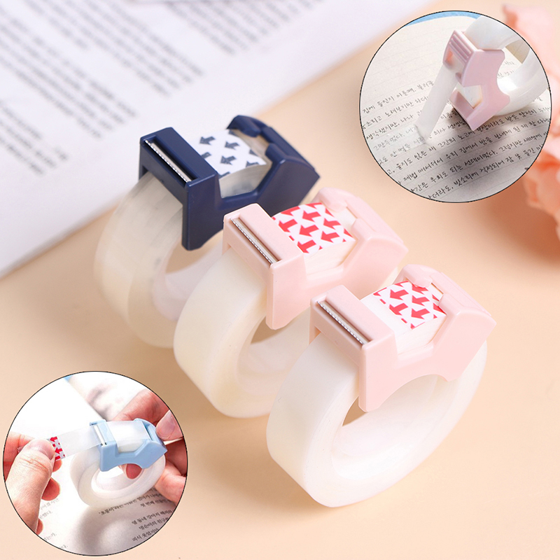 Adhesive Tape With Cutting Tool Writable Invisible Correction Tape Stationery BDM. 