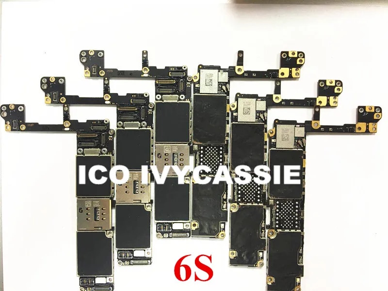 【Broad Sunlight shop】iPhone 5S 5C SE 6 6G 6Plus 6S 6SP Motherboard Nand Flash Chip Non Working Not Power On Logic Board Practise Skill