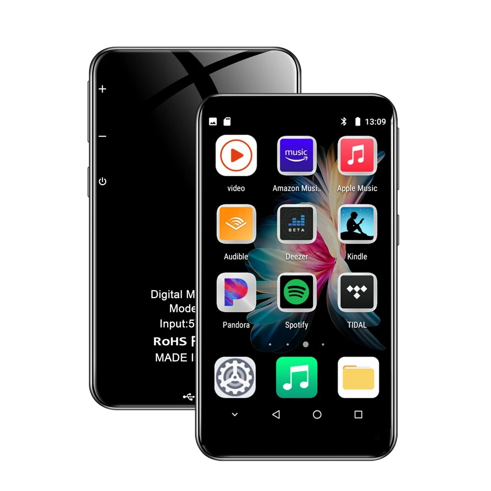 Yophoon NEW WiFi MP4 Player Android 8.1 MP3 Music Player Bluetooth Walkman Spotify Player/Pandora/Tidal/Deezer. 
