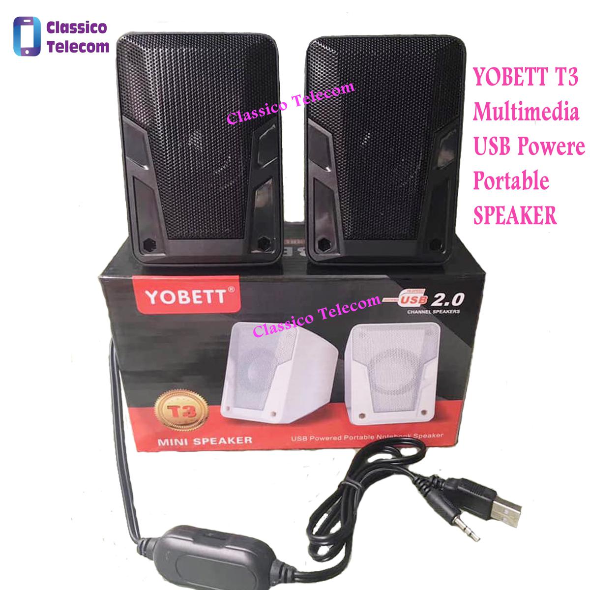 Yobett T3 Multimedia Usb Powered Portable Notebook / Computer Mini Speaker, Usb 2.0 - Bluetooth Speaker - Bluetooth Speaker