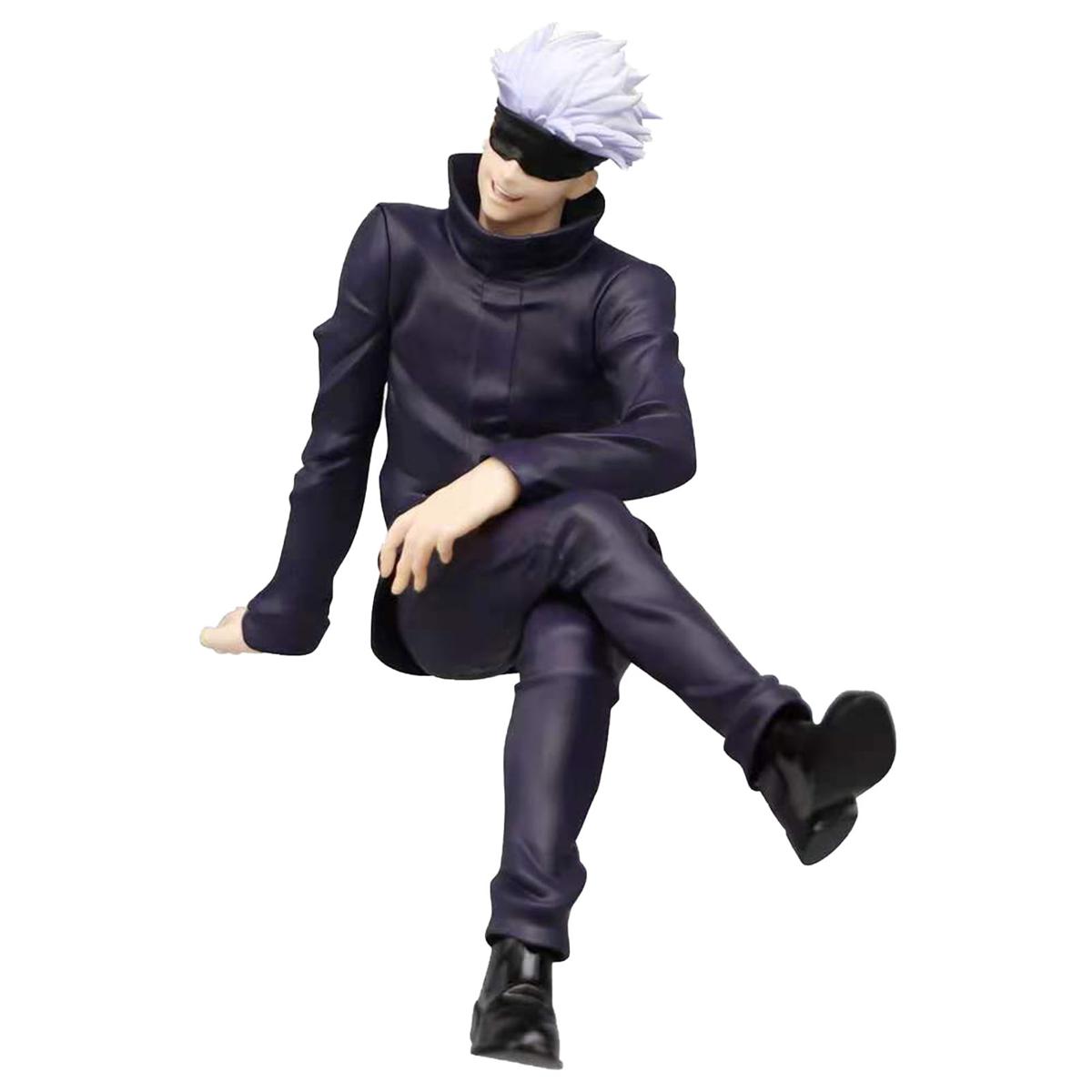 【Yurui】Three-dimensional Model Base Cartoon Jujutsu Kaisen Sitting Posture Satoru Itadori Yuji Model for. 