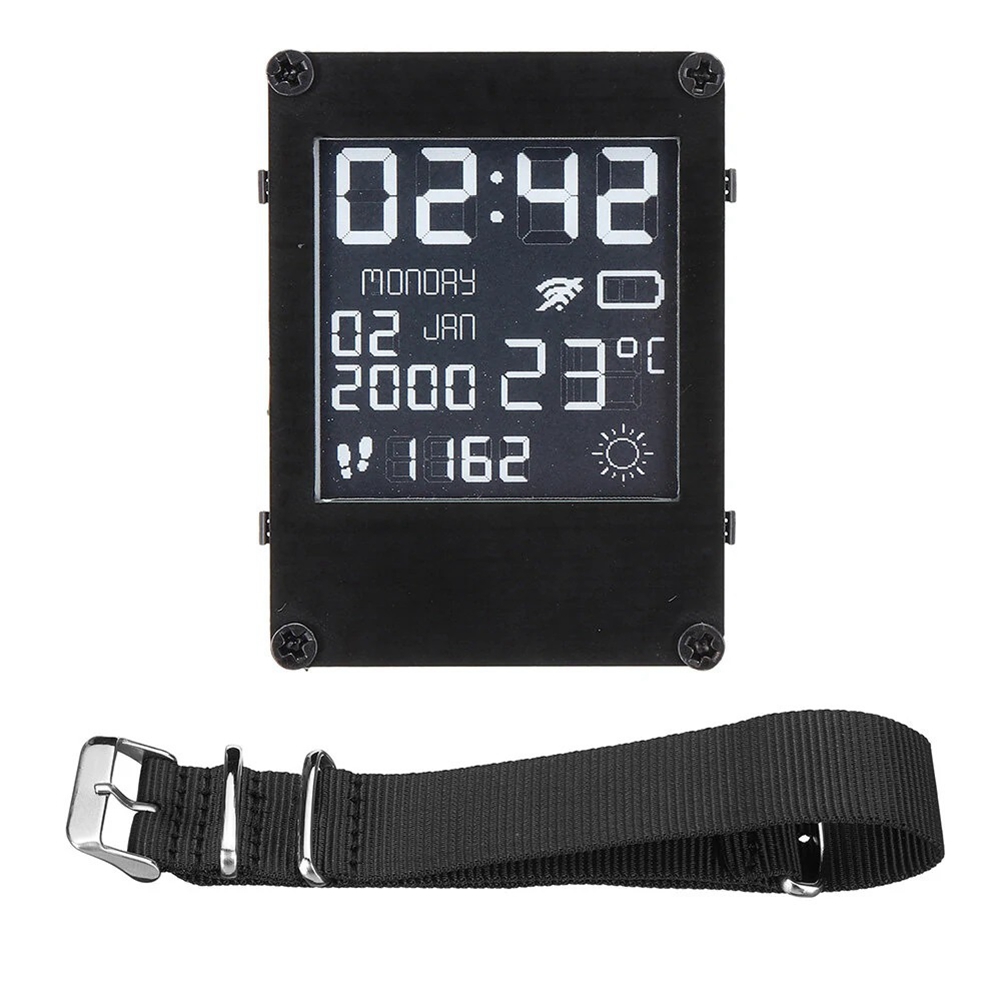 ESP32 Smart Watch ESP32 E-Watch Bluetooth Programmable Watch E-Paper Watch with Open Source Harde and Softe. 