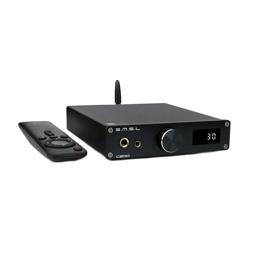 SMSL C200 Bluetooth 5.1 HiFi Headphone USB DAC Amp ES9038Q2M OPA1612A*4 TRS Balanced 4.4mm 6.35mm Output Decoder for airpods