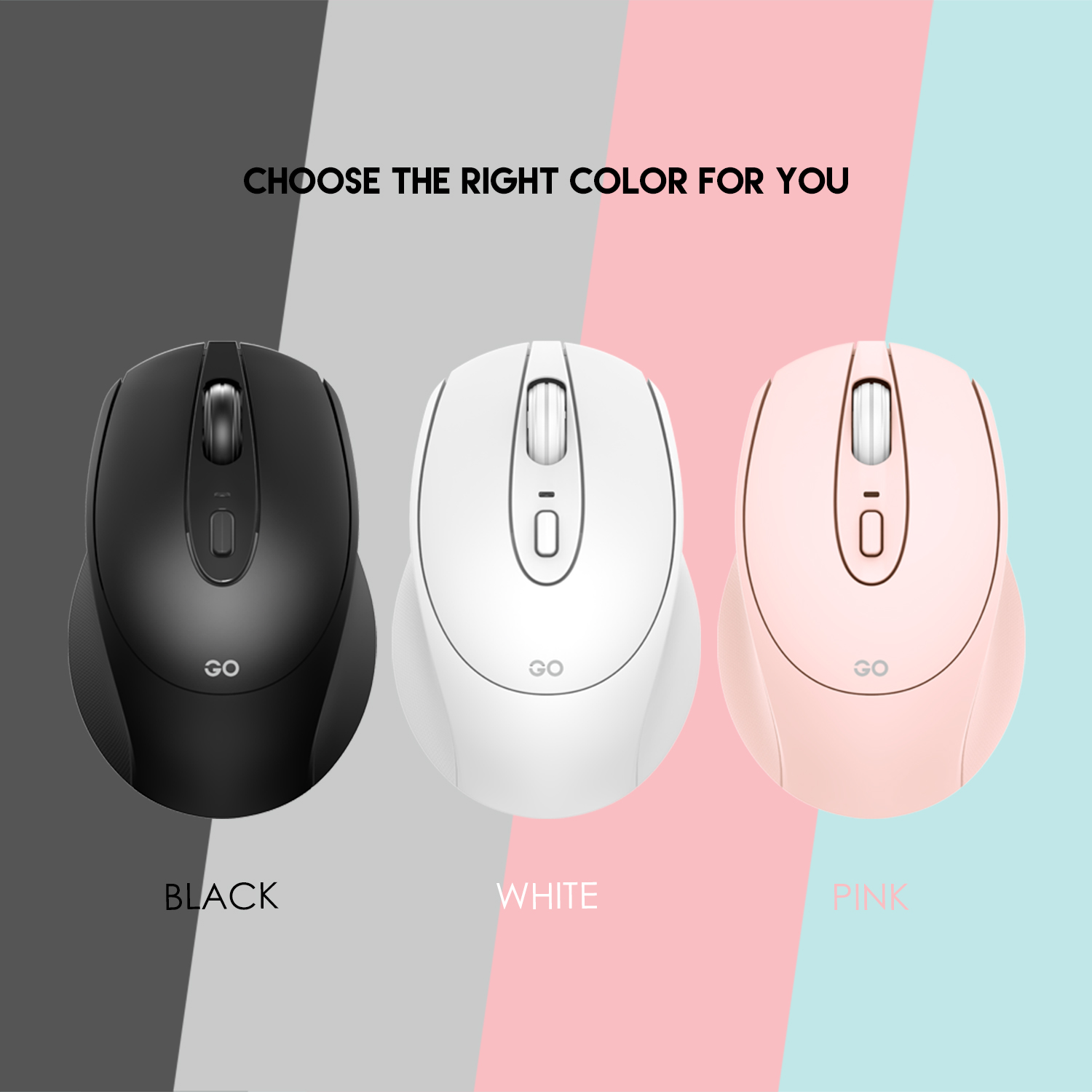 FANTECH W191 GO WIRELESS MOUSE SILENT SWITCH OFFICE MOUSE.. 