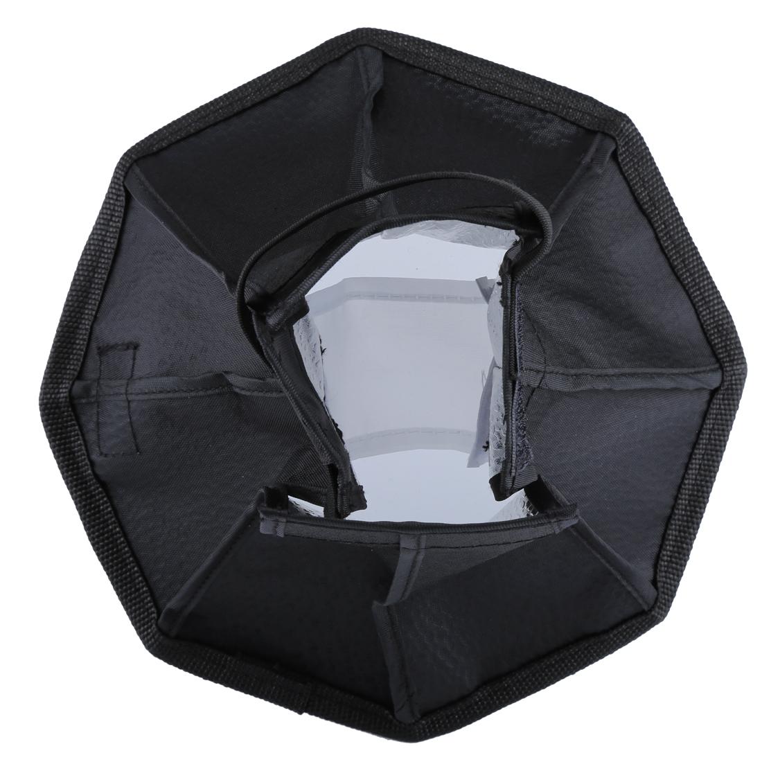 （NEW）20cm Softbox Universal Foldable Flash Light Diffuser Octagon Speedlight Diffuser Soft Box for Canon Nikon Sony Olympus Diffuser Softbox Neewer Cloth Fabric Cover for Led Light Ring Kit Sock Panel Flash. 