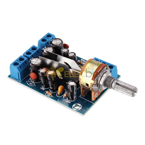TEA2025B Double Sound Port Plate 2.0 Computer Speaker Port HiFi Mini Speaker Circuit Board 3W 3W 5-12V TEA2025 Amplifier Circuit Module Home Theaters TEA2025 Audio Amp Circuit. 