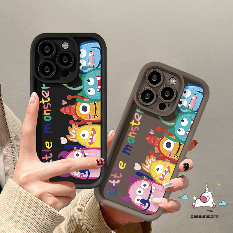 For Redmi 10C 9C NFC 10A 9 A1 9T 9A A2 Redmi Note 8 10s 9 12 10 11 Pro Max POCO M3 Couples Creative English Frog Little Monster Soft Case. 