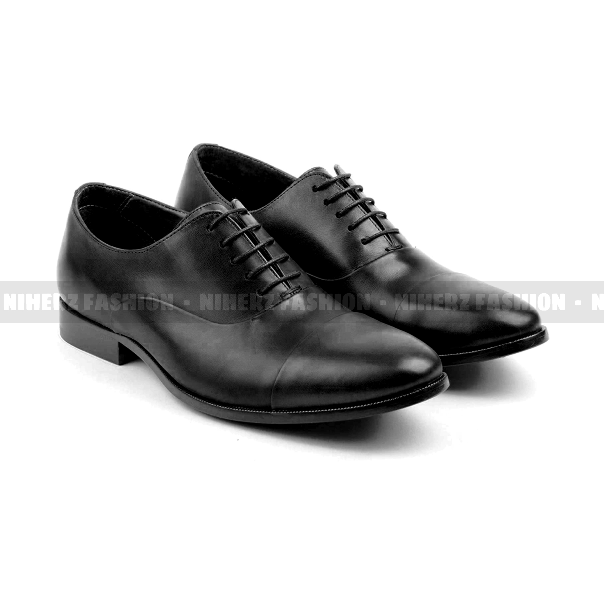 Elegant Men's Formal Leather Dress Shoes Business Style Pointed Toe with Shoe Tree
