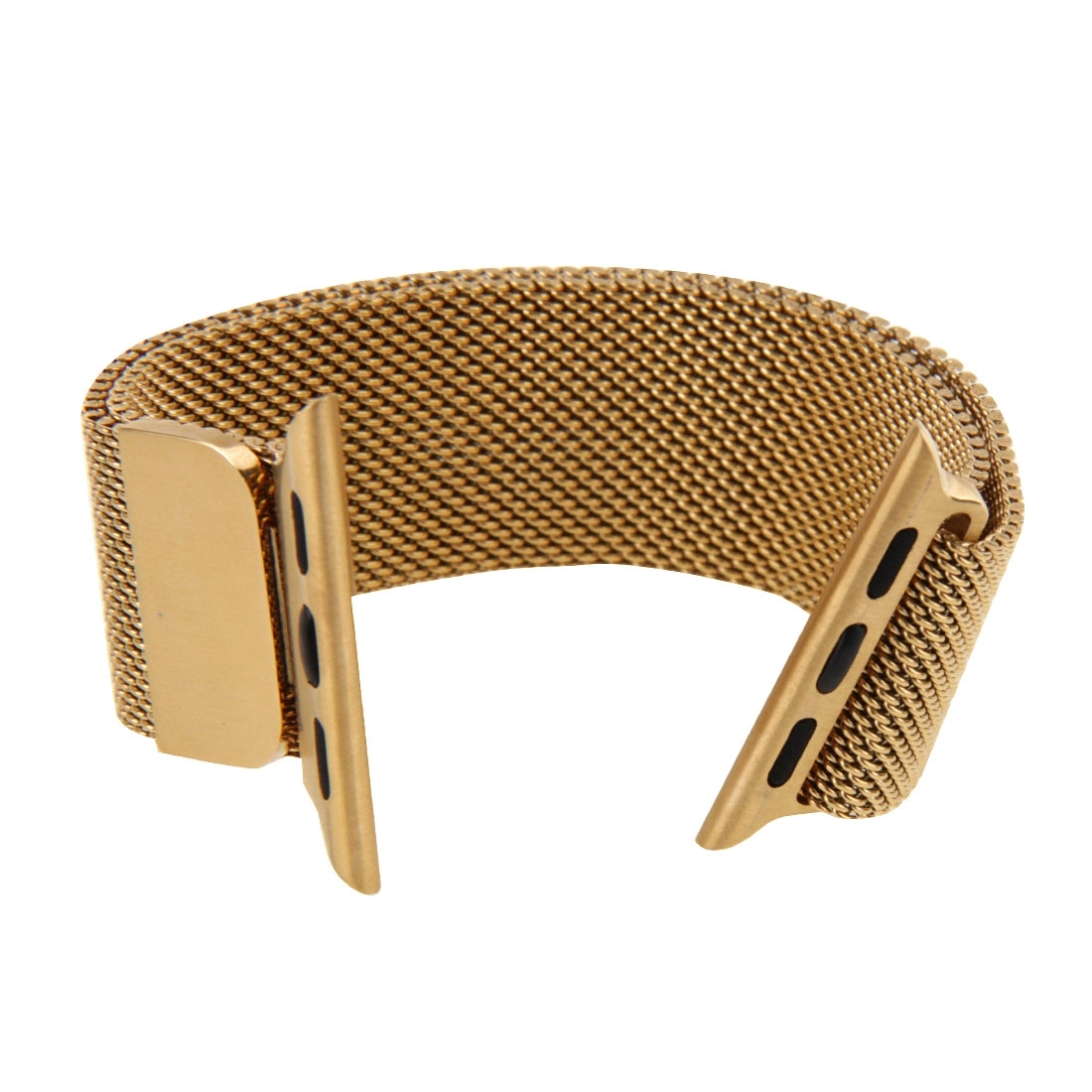 For Apple Watch 38mm Milanese Loop Magnetic Stainless Steel Watch Band. 