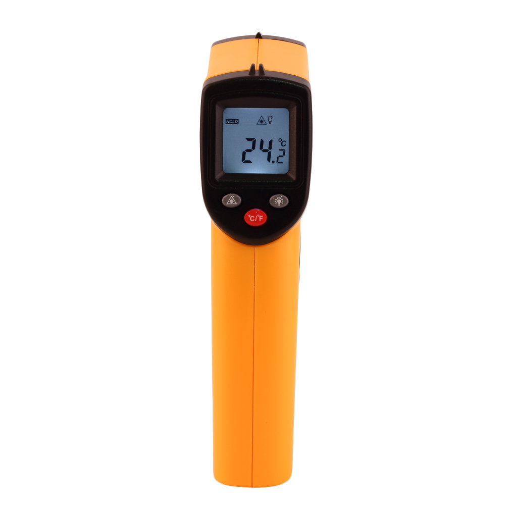 Yfashion Digital hermometer Infrared Handheld emperature Device Non-contact Ir hermometer color. 