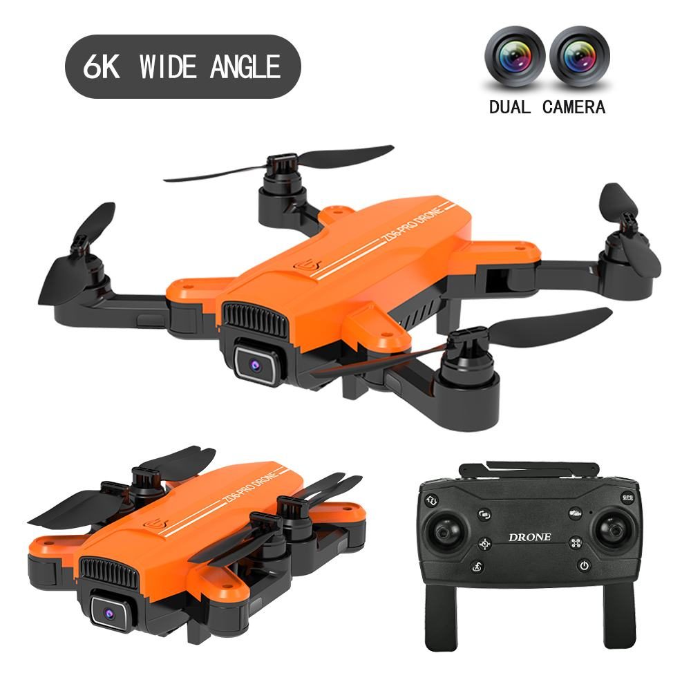 ZD6 PRO RC Drone GPS RC Quadcopter with 4K HD Dual Camera 5G WIFI FPV Brushless Motor Stabilize Mode Electric Professional Drone. 