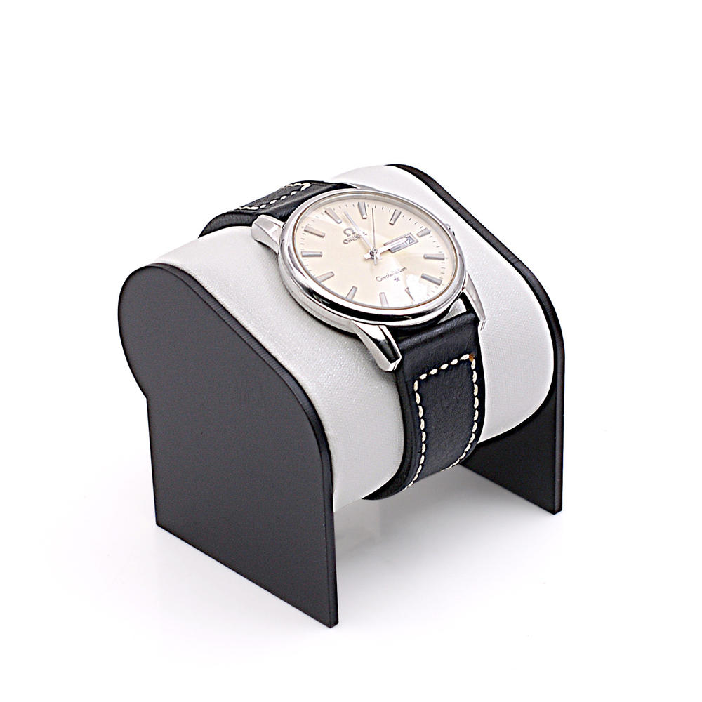 Black Watch Stand Multi-Tiered Pvc White Watch Display Display Stand for Retail Showroom Collector Merchandising Exhibition. 