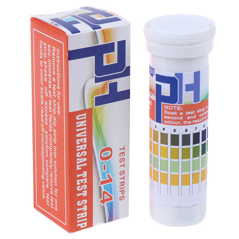 150 Strips Bottled PH Test Strip Full Range 0-14 pH Acidic Alkaline Indicator SEVICH