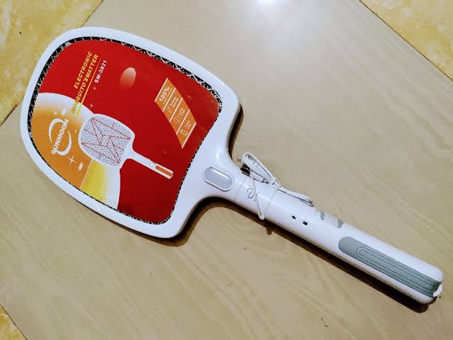 Mosquito Killer Electric Bat with Torch +  Heavy Batter 3.7V Easy  Change battery  SM-3821 With type C port. 