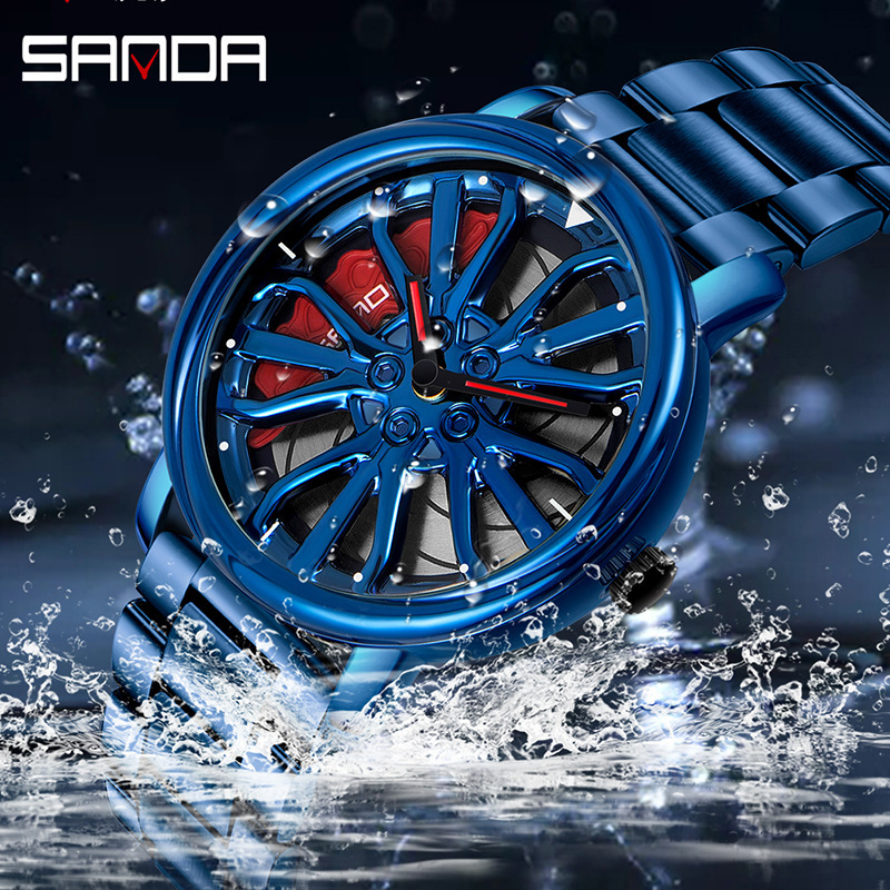 New engine, brake caliper, quartz watch, cool and personalized, shipped by the rotor engine watch factory. 