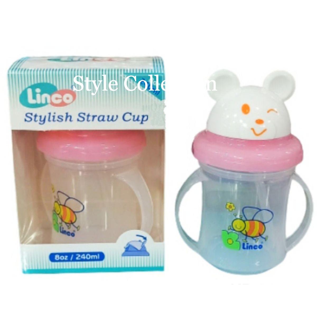 Linco Water pot With 2 different Nipples (6 months+)- 240ml (Thailand)
