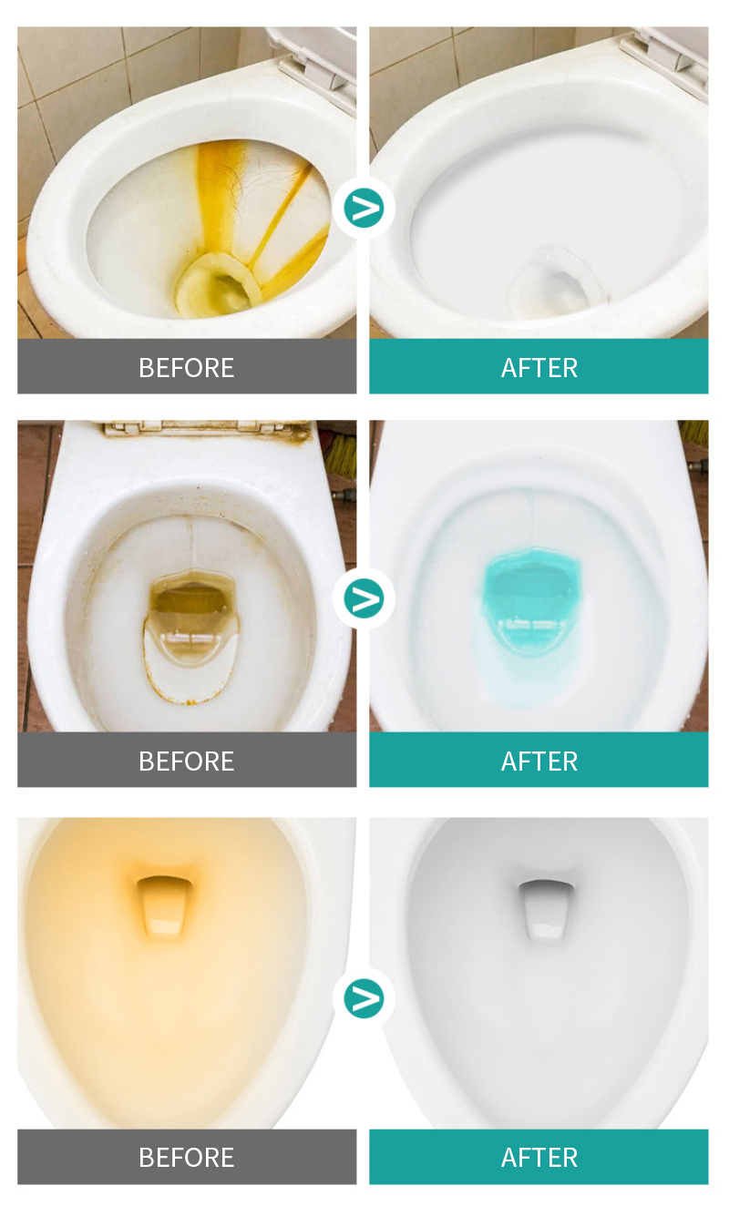Toilet Cleaning Effervescent Tablets Condensed Cleaner Decontamination Effervescent Tablets Multifunctional Descaling Cleaner. 