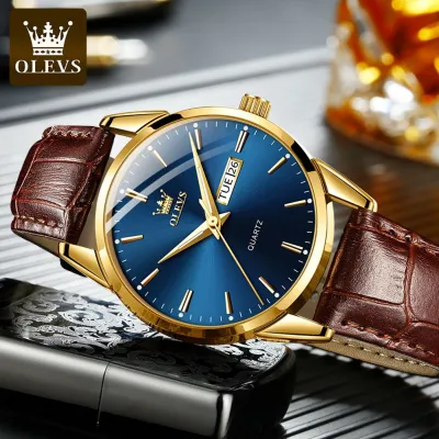 New Quality full Watch Luxury Leather Luminous Hand Watch for Men