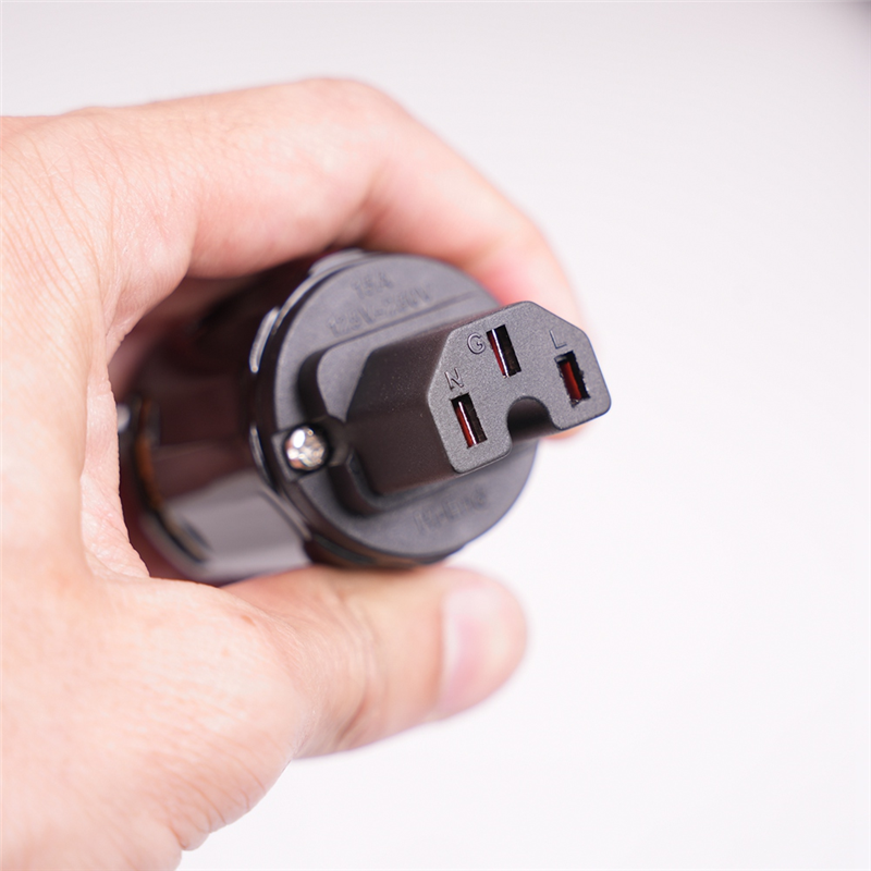 12AWG Hi-End HiFi Audio Universal AC Power Cable Power Cord for Digital Player Power Amplifier US Plug 1 Meter/3.28Ft. 