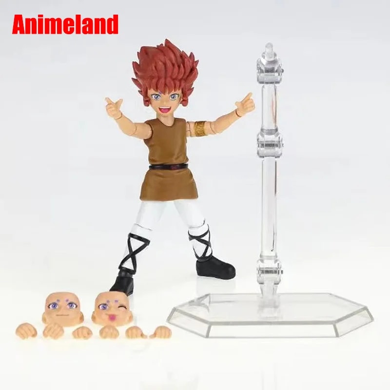 ST/ShineTime Saint Seiya Myth Cloth EX Aries Mu KiKi Gold Knights of the Zodiac PVC Action Figure Model In Stock. 